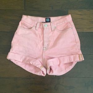 Urban Outfitters Pink High-Waisted Shorts